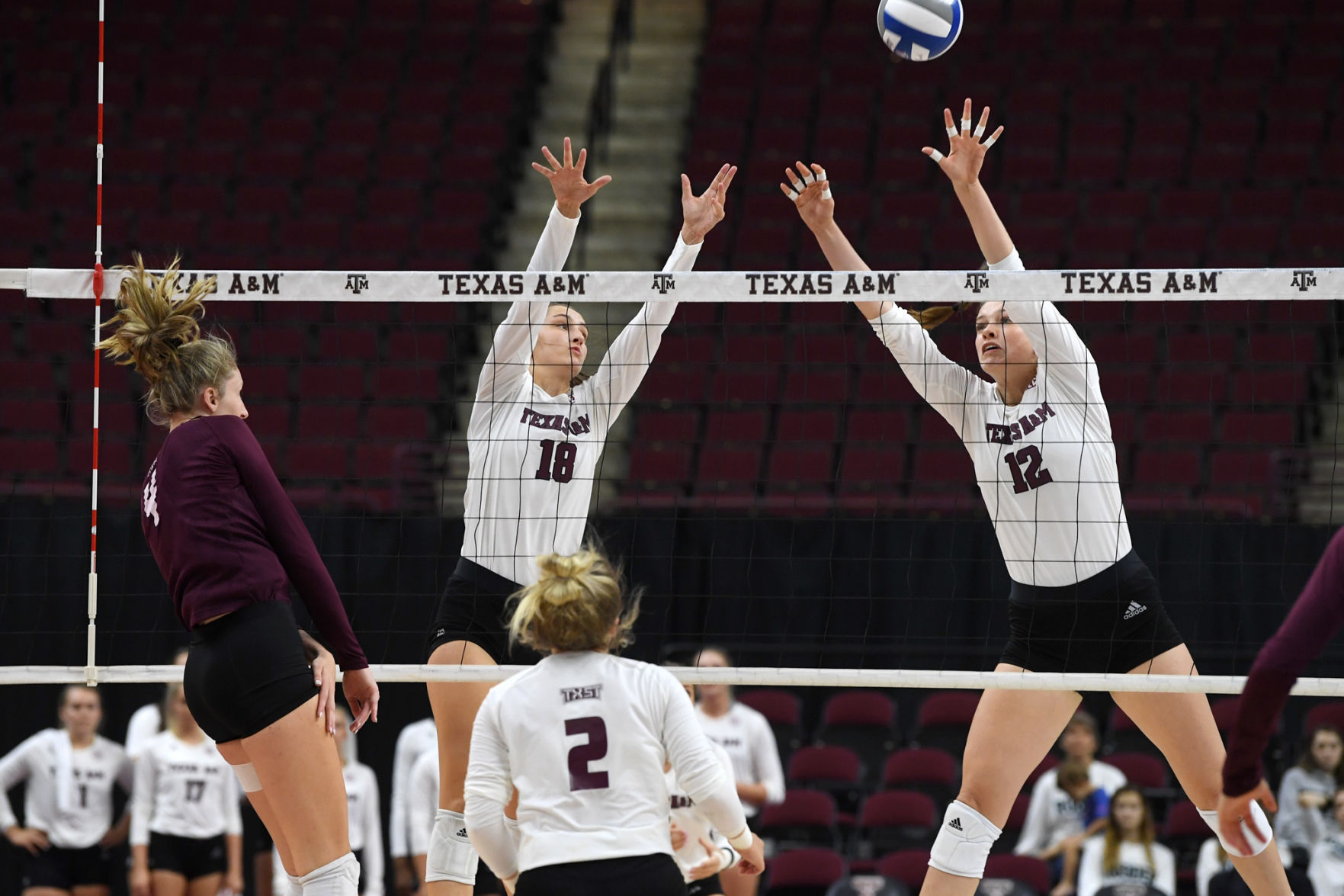 Texas A&M vs. Texas State volleyball